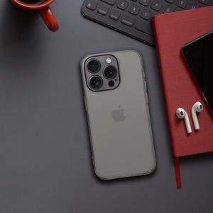 BOX PREMIUM 1,5 mm dėklas iPhone 12 Pro Max transprent