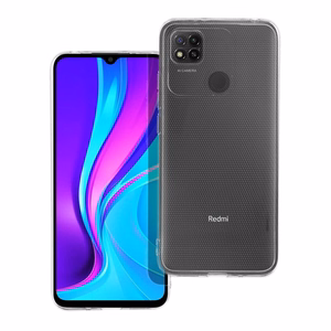 Dėklas telefonui 2 mm XIAOMI Redmi 9C (kamera apsauga) - skaidrus
