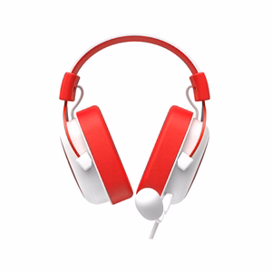 Havit H2002D žaidimų ausinės baltos, raudonos