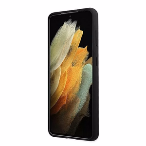 BMW Silicone Stripes M Collection dėklas Samsung Galaxy S21+, juodas