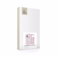 Tech-Protect silikoninis PU MagSafe dėklas iPhone 16 Pro (m) - rožinis