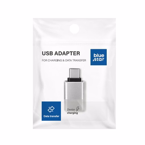 Adapteris USB A 3.0 to Type C Blue Star - baltas