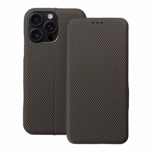 FOLIO Side Magnet dėklas telefonui (m) skirtas IPHONE 16 PRO MAX - rudas