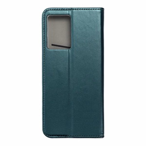 SMART MAGNETO knygos dėklas OPPO A57 / A77 tamsiai žalias