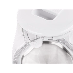 TEESA elektrinis stiklinis virdulys, 2200 W, baltas, 1,7 l