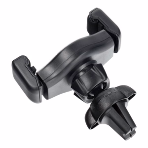 Automobilinis universalus telefono laikiklis Forcell (H-CF509) tvirtinamas ant ventiliacijos grotelių, juodas