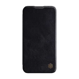 Dėklas Nillkin Qin Pro Leather Apple iPhone 14 Pro Max juodas