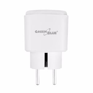 „GreenBlue“ nuotoliniu būdu valdoma „Wi-Fi“ rozetė, „Android“/„iOS“/„Alexa“/„Google Home“, laikmatis, vatmetras, maks. 16 A/3840 W, GB735 W