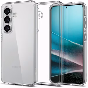 SPIGEN dėklas ULTRA HYBRID skirtas SAMSUNG S26 crystal clear