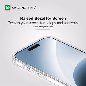 Amazing Thing Minimalus dėklas 6.6FT IP156.7MINCL Iphone 15 Plus - skaidrus
