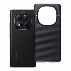 Чехол для Xiaomi Redmi Note 14 PRO 5G Carbon Premium чёрный