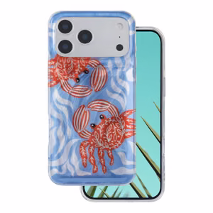 Ultra Trendy Summer dėklas iPhone 17 Pro 6,3" krabas