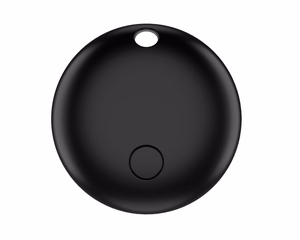 Setty lokatorius FindMy round TFO TAG 01 black + etui