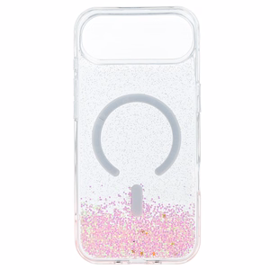 Tel Protect Moonlite magnetinis dėklas telefonui Iphone 17 Air rožinis permatomas