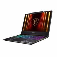 MSI Cyborg 15 B2RWFKG-038XPL Intel Core 7 240H Knyginis kompiuteris 39,6 cm (15.6") „Full HD“ 16 GB DDR5-SDRAM 512 GB SSD NVIDIA GeForce RTX 5060 Wi-Fi 6E (802.11ax) NoOS Juoda