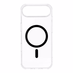 Drop Glue spalvingas magnetinis dėklas telefonui, suderinamas su MagSafe, skirtas IPHONE 17 Air, juodas