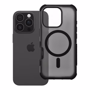 Case for iPhone 16 Pro Forcell F-Protect BumperX Premium compatible with MagSafe black