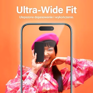 PanzerGlass Ultra-Wide Fit grūdintas stiklas su pozicionieriumi iPhone 15 Pro