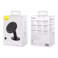 Automobilinis laikiklis Baseus "C01" juodas (magnetinis / lipnus kilimėlis)