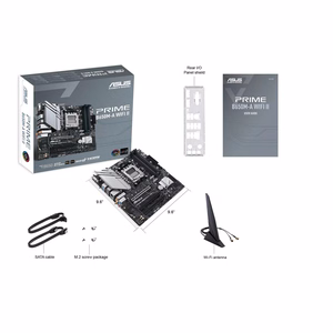 ASUS PRIME B650M-A WIFI II AMD B650 Socket AM5 micro ATX pagrindinė plokštė