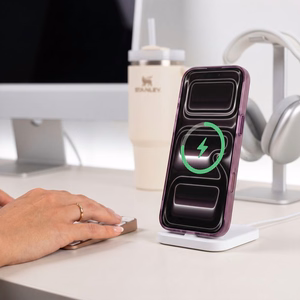 Tech-Protect MagZero MagSafe dėklas iPhone 17 Pro / 18 Pro – matinis bordo