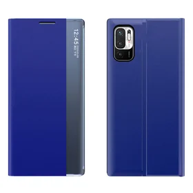 Naujas miego dėklas atverčiamas dėklas telefonui Xiaomi Redmi Note 11 Pro 5G / 11 Pro mėlynas