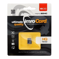 Imro atminties kortelė 16GB microSDHC cl. 10 UHS-I
