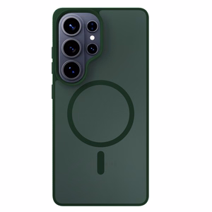 Samsung Galaxy S26 Ultra - 3mk Smoke MagCase Green