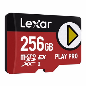 „Lexar PLAY Pro“ „microSD Express 7.1“ 256 GB atminties kortelė