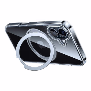 Torras Ostand Pro dėklas telefonui iPhone 16 (Skaidrus)