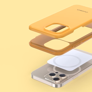 Choetech MFM Apsauginis dėklas iPhone 13 Pro Max oranžinis (PC0114-MFM-YE)