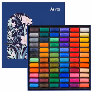 Minkštų pastelių rinkinys ARRTX, 72 spalvų