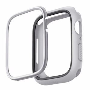 Uniq Moduo dėklas Apple Watch 4/5/6/7/8/SE/SE2 44/45mm - kreminė pilka