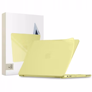 Tech-Protect Softshell Чехол для MacBook Neo 13 2026 - матовый жёлтый