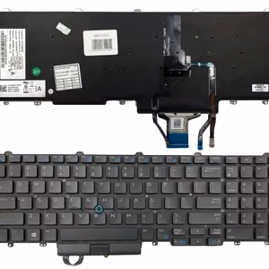 Klaviatūra Dell: Latitude E5550, 5580 / Precision 15 7510, 3510 / Precision 17 7710