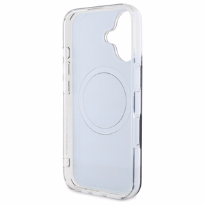 Hello Kitty IML Saldus kačiukas magnetinis iPhone 16 dėklas - juodas