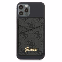 Guess Wallet Card Slot GUWMS4GTLBK MagSafe 4G pilkas/pilkas