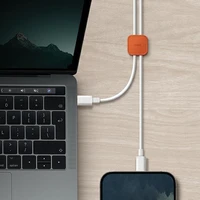 Uniq Pod lipnus kabelių tvarkytuvų rinkinys, 8 vnt., mėlynas / arktinis mėlynas