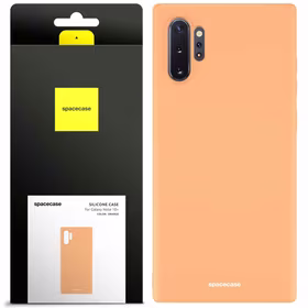 Spacecase Silikoninis dėklas Galaxy Note 10+ oranžinis