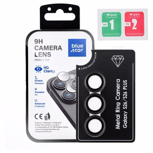 Kameros objektyvo apsauga BLUE STAR Easy Install SAMSUNG S26 juoda