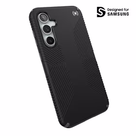 Speck Presidio2 Grip - Samsung Galaxy S23 FE dėklas (juodas/juodas/baltas)