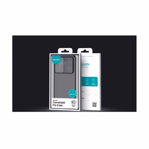 Nillkin CamShield Pro dėklas Samsung Galaxy A57 5G skaidrus juodas