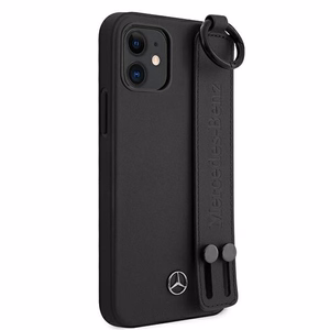 Mercedes Strap Line dėklas telefonui iPhone 12 mini - Juodas