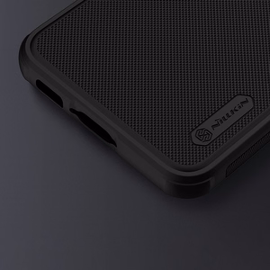 Dėklas Nillkin Super Frosted Shield Pro Samsung S916 S23 Plus 5G raudonas