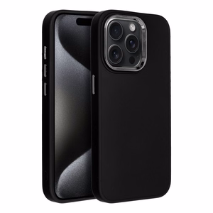 FRAME dėklas telefonui IPHONE 15 Pro juoda