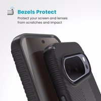 Speck Presidio2 Grip Magnet - Google Pixel 10 / Google Pixel 10 Pro dėklas (juodas/Slate pilkas)