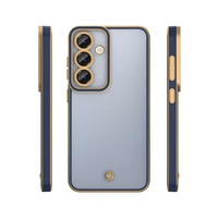 Silky Gold dėklas telefonui Xiaomi Redmi 14C 4G / 14C 5G / Redmi A4 / POCO C75 mėlynas