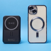 "Forever" belaidis maitinimo bankas MATB-100 PD QC 22,5W 10000 mAh magnetinis juodas