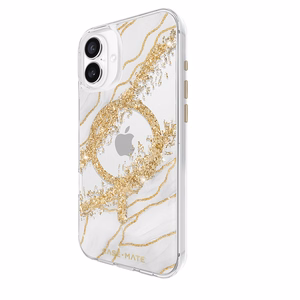 Case-Mate Karat MagSafe dėklas, skirtas iPhone 16 Plus, „Granite“ rašto