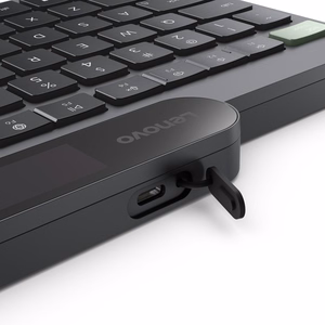 Lenovo 4Y41R69494 клавиатура домашняя/офисная Bluetooth US English чёрный, зелёный